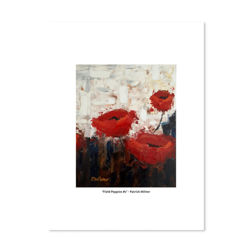Field Poppies #1 – Giclée Art Print | Patrick Milner | 6×8"